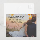 保存日付のポストカード ポストカード (正面/裏面)