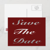 保存日付のポストカード 案内ポストカード (正面/裏面)