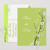 保存日付のポストカード 案内ポストカード (正面/裏面)