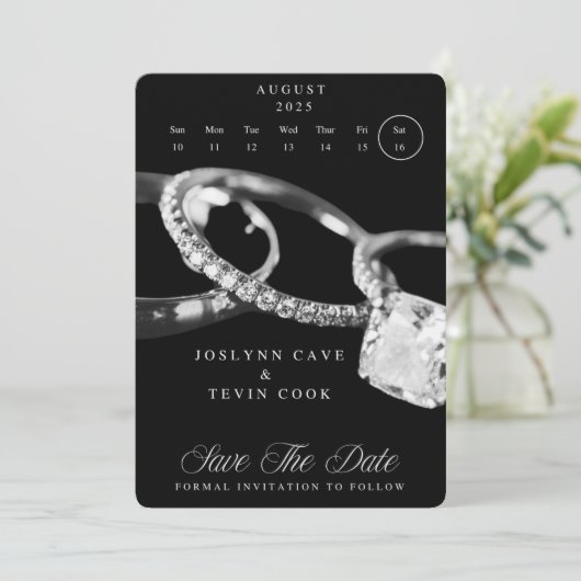 保存日付マグネット - カレンダーにマークを付けておいてください セーブザデート (スタンド正面)