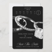 保存日付マグネット - カレンダーにマークを付けておいてください セーブザデート (正面)