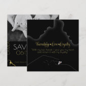 保存日付 クラダグ ゴールド セーブザデート (正面/裏面)