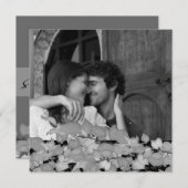 保存日付 フォトカード お知らせ 招待状 (正面/裏面)