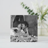 保存日付 フォトカード お知らせ 招待状 (スタンド正面)