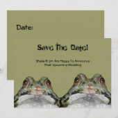 保存日付：フカマルめおと：ご結婚おめでとうございます... 招待状 (正面/裏面)