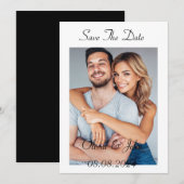 保存日付 招待状 (正面/裏面)