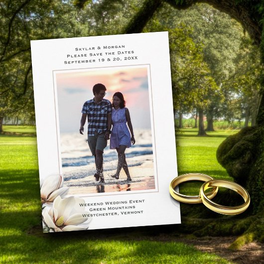 保存日南部のマグノリア セーブザデート