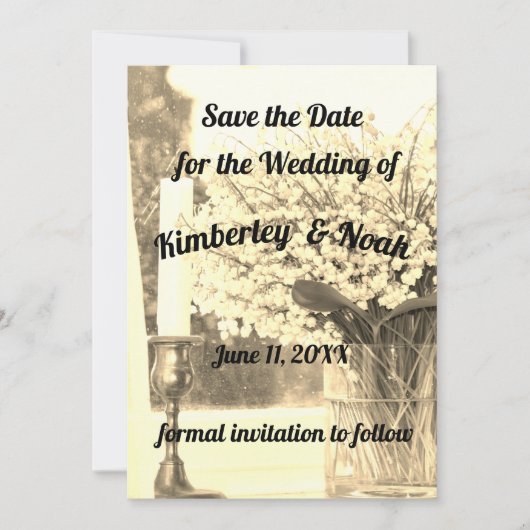 保存日時 サンキューカード (正面)