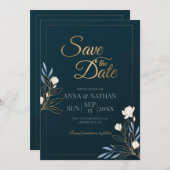 保存日正式発表 招待状 (正面/裏面)