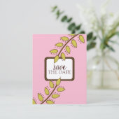 保存日発表 {ボホ スタイル} 招待状 (スタンド正面)