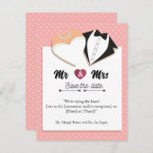 保存日程！ 出欠カード (正面/裏面)