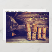 保存日 - ウェスト 招待状 (正面/裏面)