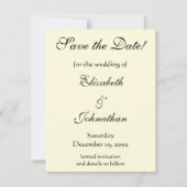 保存日!グスタフ・クリムトの「接吻」 セーブザデート (裏面)