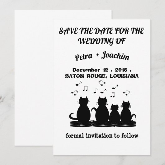 保存日 サンキューカード (正面/裏面)