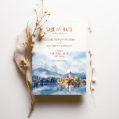 【保存日】スロベニア・ブレッド　結婚式招待状 招待状