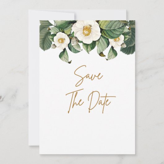 保存日 招待状 (正面)