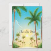 保存日 招待状 (正面)