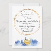 保存日 招待状 (正面)