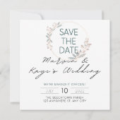 【保存日】 || 最安値 || 結婚式招待状 招待状 (裏面)