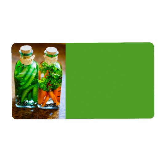 保存野菜 ラベル (正面)