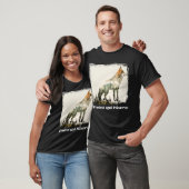 保存&保護ヴィンテージナショナル・パーク・ウルフ・リター Tシャツ (ユニセックス)