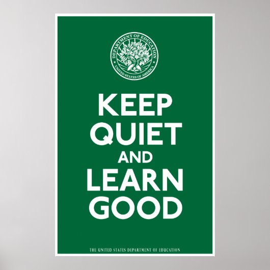 保学静で良いプリント ポスター (正面)