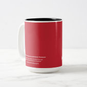 保学Calm Mandarin Mug ツートーンマグカップ (正面左)