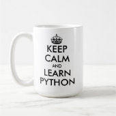 保学Pythonソフトウェおもしろいア・エンジニアー コーヒーマグカップ (左)