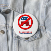 保守主義は治る病だ 缶バッジ (インサイチュ)