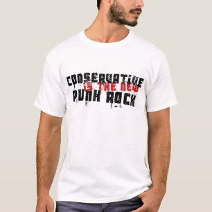 保守主義者は新しいパンクロックです Tシャツ