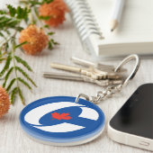 保守党のカナダ人 キーホルダー (正面右)