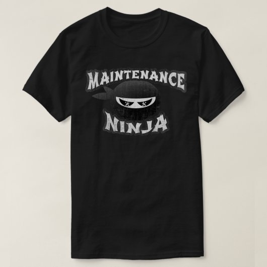 保守忍者Upkeepテクニカ数々のスタスクR Tシャツ (デザイン正面)