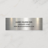 保守手利鋼金属修理サービス スキニー名刺 (裏面)