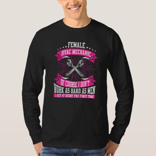保守技術者Hvac技術者整備士H Tシャツ (正面)