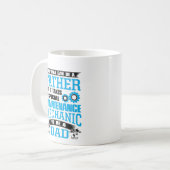 保守整備士パパギフト父の日 コーヒーマグカップ (正面左)