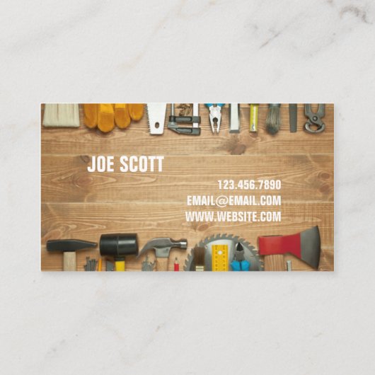 保守業用名刺 名刺 (裏面)