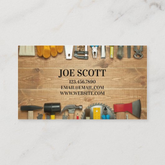 保守業用名刺 名刺 (裏面)