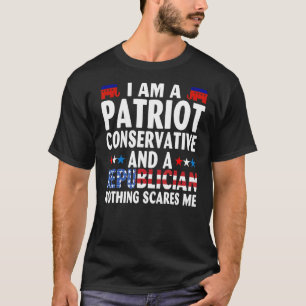 保守派で共和党に何もない Tシャツ