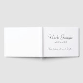 保守派とエレガント悔やみや弔慰ゲストブック ゲストブック (全面)