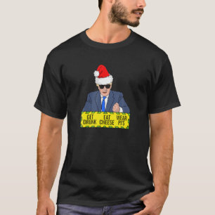 保守派スローガンクールズラバーサンタボリス Tシャツ