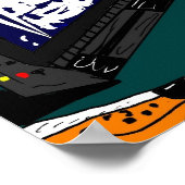 保守派ニュースおもしろいポスター ポスター (角)