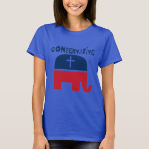 保守派共和党員 Tシャツ