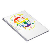 保守派自由主義の向け100ゲイLGBTデザイン ノートブック (右側)