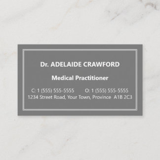 保守的で中立な名刺 名刺