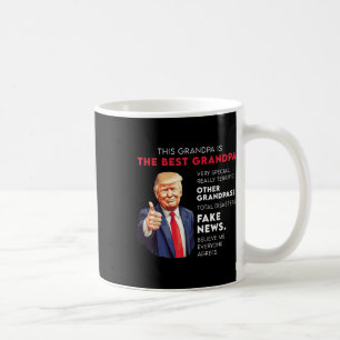 保守的なおもしろいグランパのためのドナルド・トランプ引用文 コーヒーマグカップ