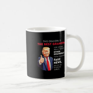 保守的なおもしろいグランパのためのドナルド・トランプ引用文 コーヒーマグカップ
