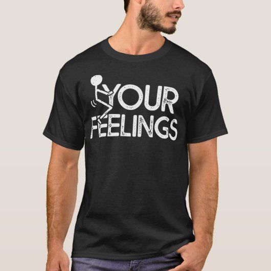 保守的なおもしろい引用文の感覚ギフトマン Tシャツ (正面)