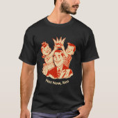 保守的なお父さん、守護者としての父 Tシャツ (正面)