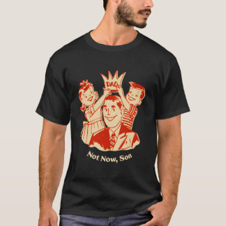保守的なお父さん、守護者としての父 Tシャツ