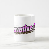 保守的なひよこのコーヒー・マグ コーヒーマグカップ (中央)